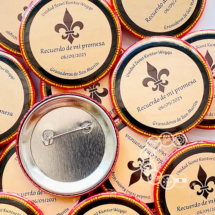 Pines 55mm - Personalizado 2